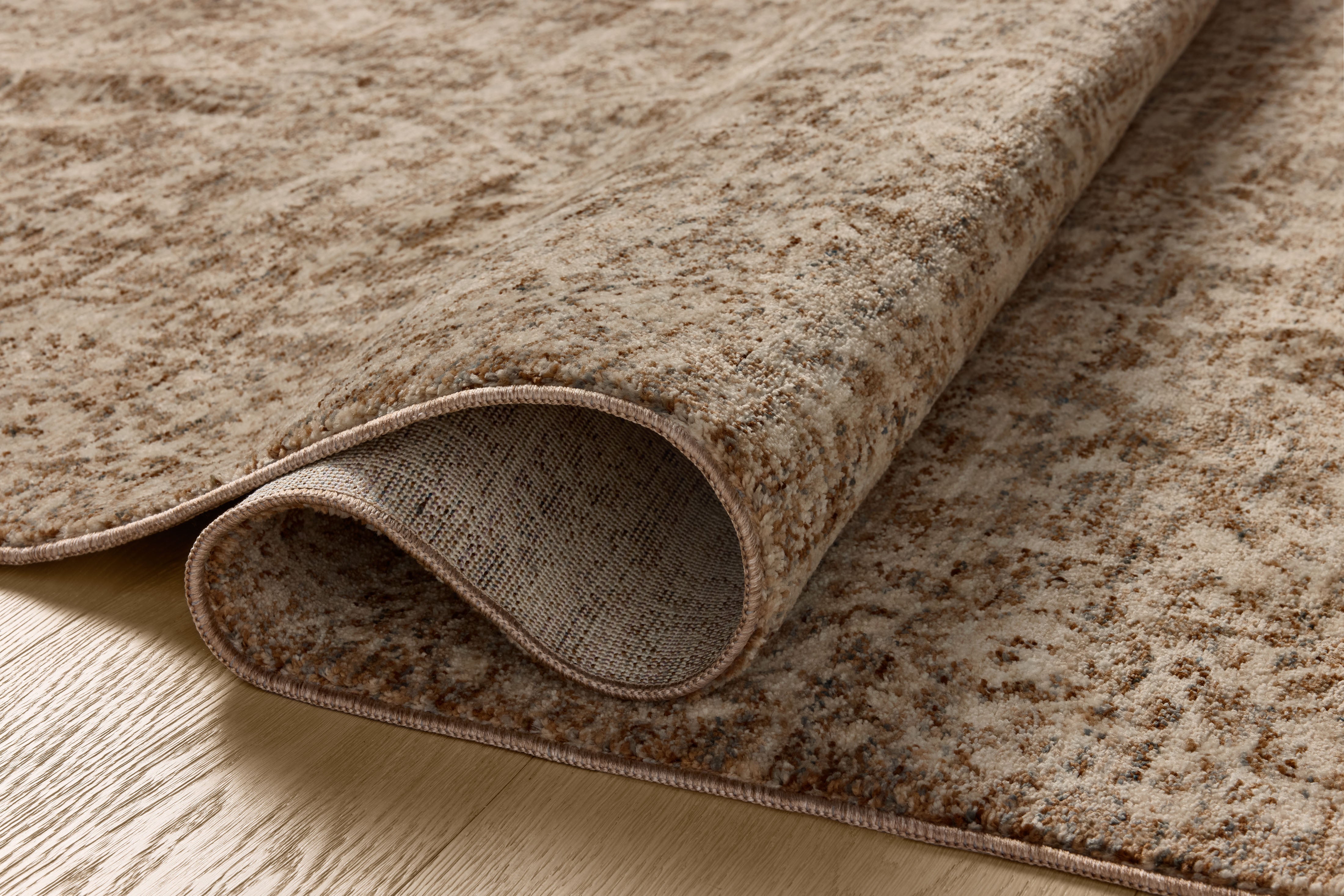 Loloi Newman Dark Taupe / Natural Rug Rugs Loloi