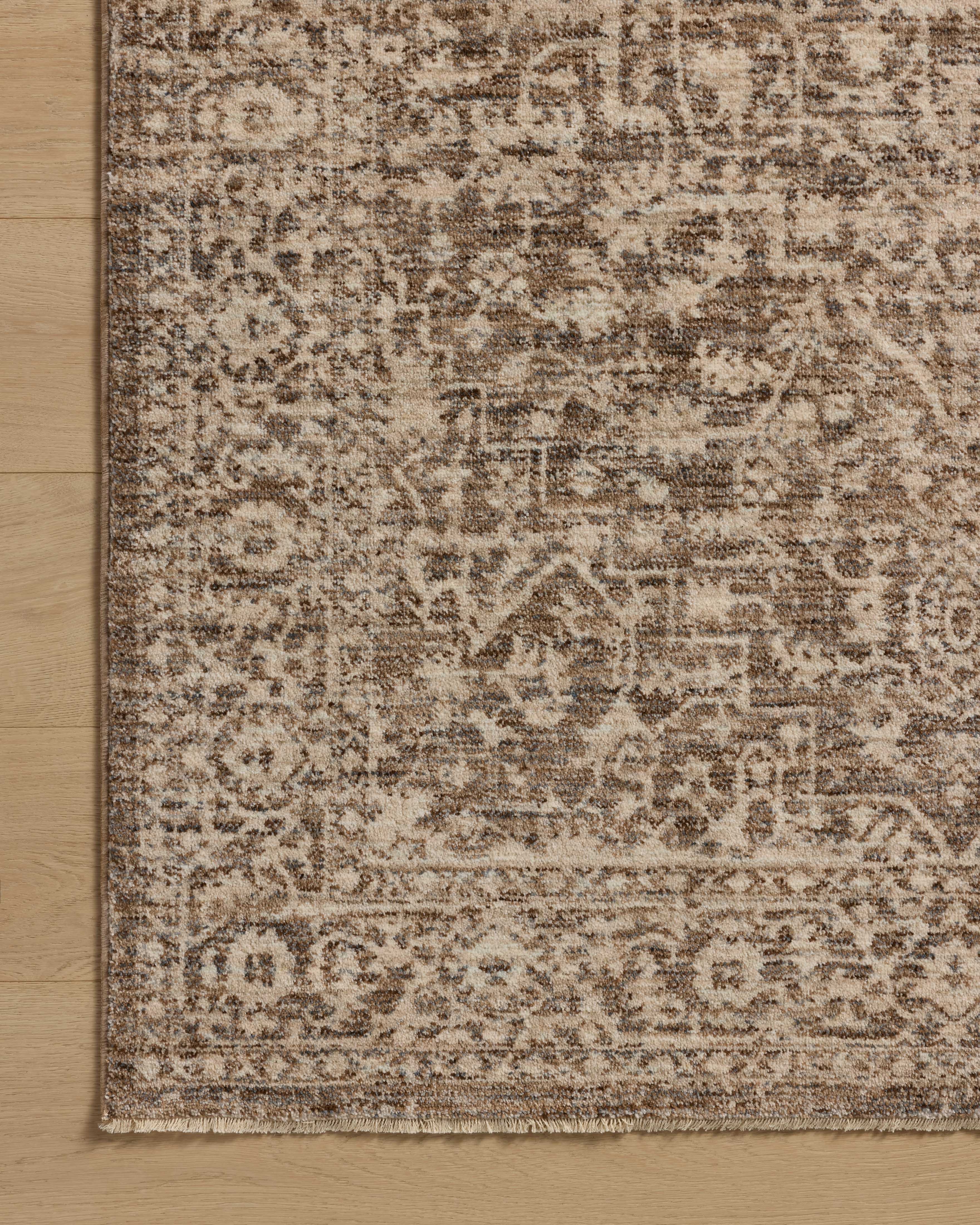 Loloi Newman Dark Taupe / Natural Rug Rugs Loloi