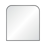 Nadia Wall Mirror 100 - a - wall mirror Renwil Black