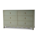 Colleen 6 Drawer Dresser - Fennel 16 - FURNITURE - dresser Bramble