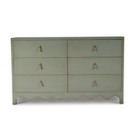 Colleen 6 Drawer Dresser - Fennel 16 - FURNITURE - dresser Bramble