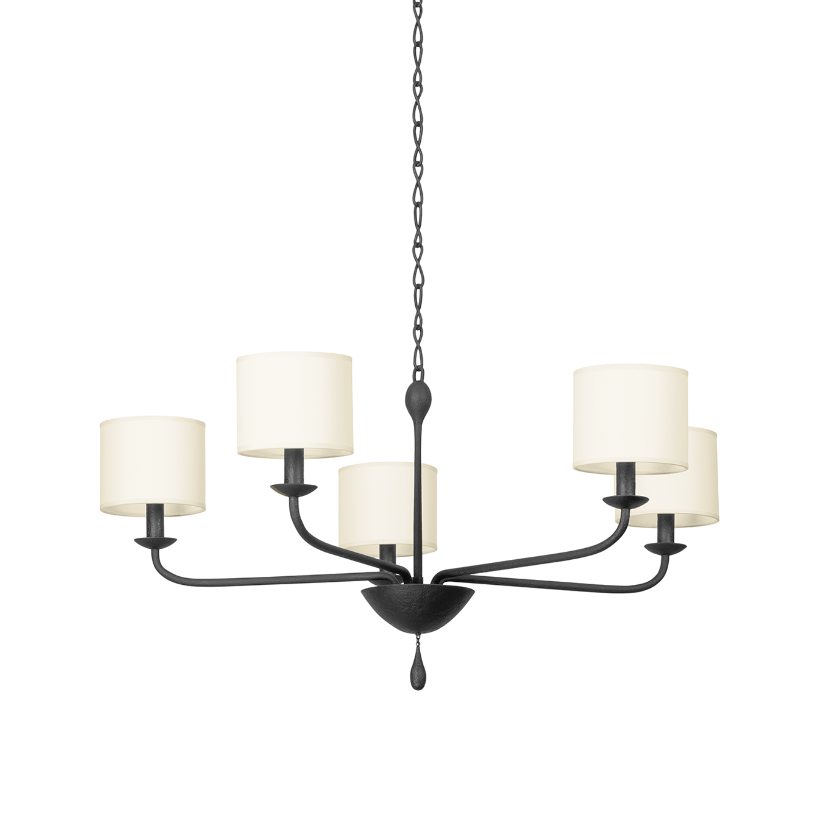 Osmond Chandelier LIGHTING - Chandelier Hudson Valley Lighting 36" Black Iron