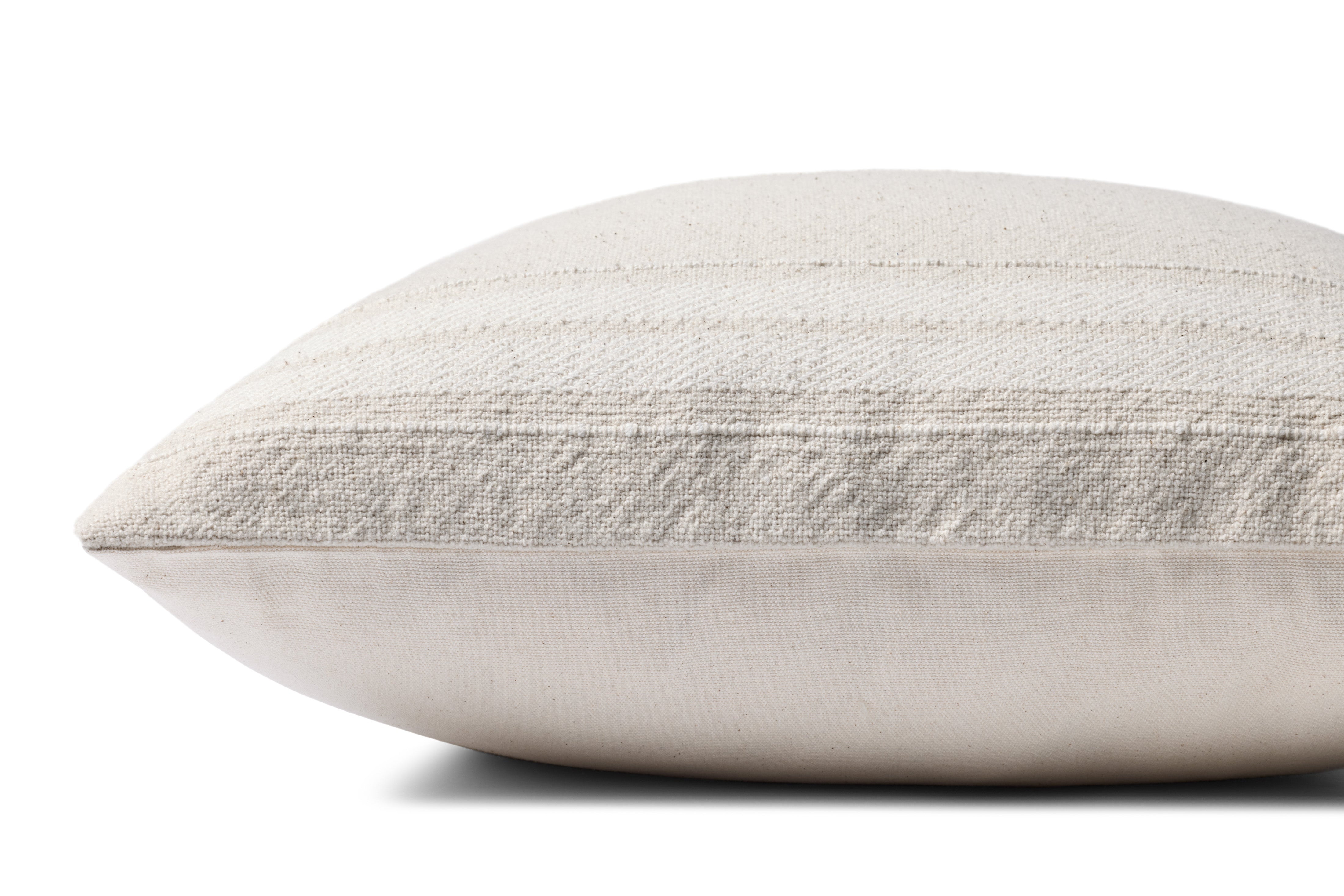 Magnolia Home by Joanna Gaines x Loloi Selena Ivory / Natural Pillow Loloi