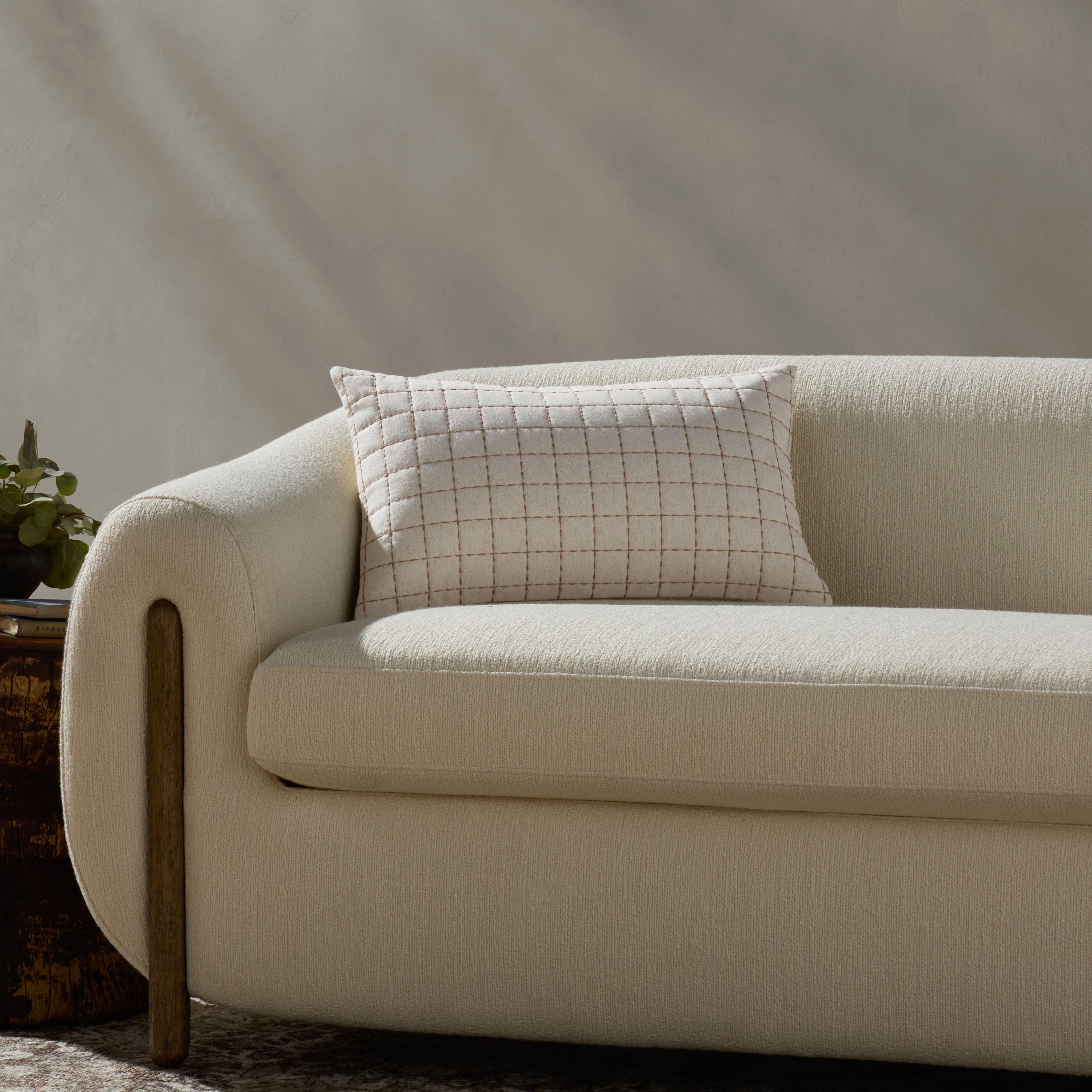 Magnolia Home by Joanna Gaines x Loloi Hattie Natural Pillow Throw Pillows Loloi