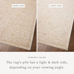 Chris Loves Julia x Loloi Palma Ivory / Sand Rug RUGS - synthetic Loloi