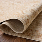 Chris Loves Julia x Loloi Palma Natural / Spice Rug RUGS - synthetic Loloi