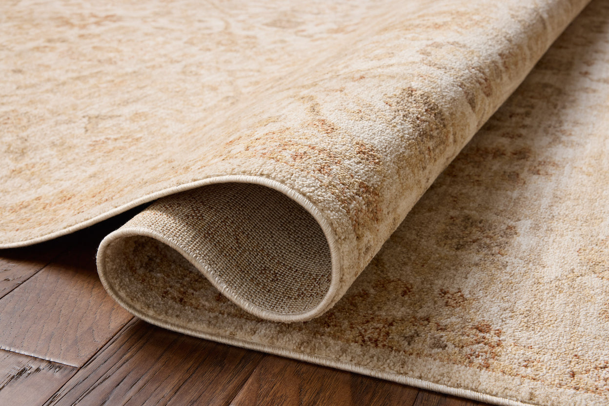 Chris Loves Julia x Loloi Palma Natural / Spice Rug RUGS - synthetic Loloi