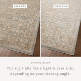 Chris Loves Julia x Loloi Palma Blue / Natural Rug RUGS - synthetic Loloi