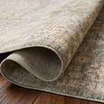 Chris Loves Julia x Loloi Palma Blue / Natural Rug RUGS - synthetic Loloi