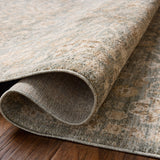 Chris Loves Julia x Loloi Palma Blue / Natural Rug RUGS - synthetic Loloi