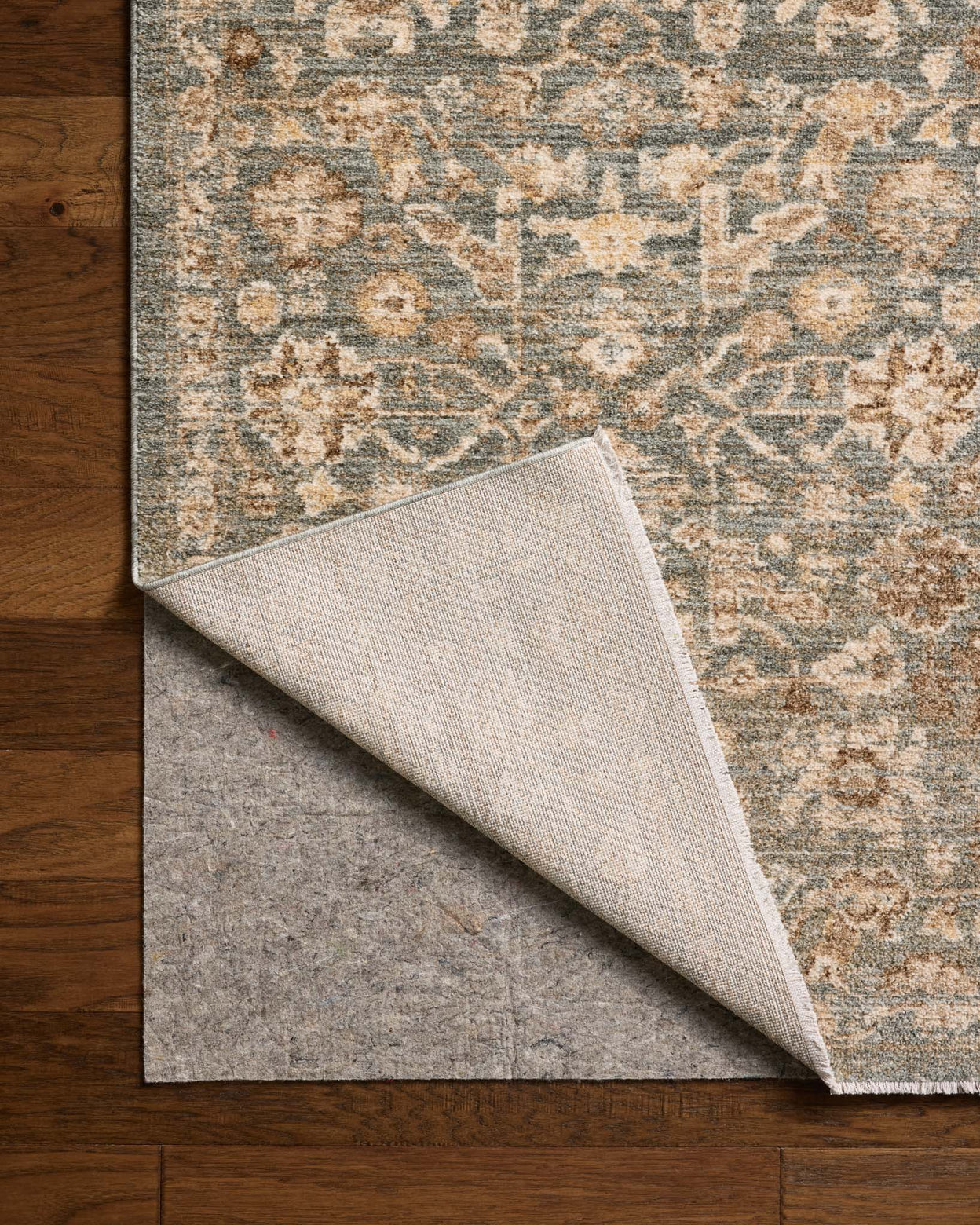 Chris Loves Julia x Loloi Palma Blue / Natural Rug RUGS - synthetic Loloi