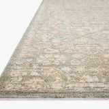 Chris Loves Julia x Loloi Palma Blue / Natural Rug RUGS - synthetic Loloi