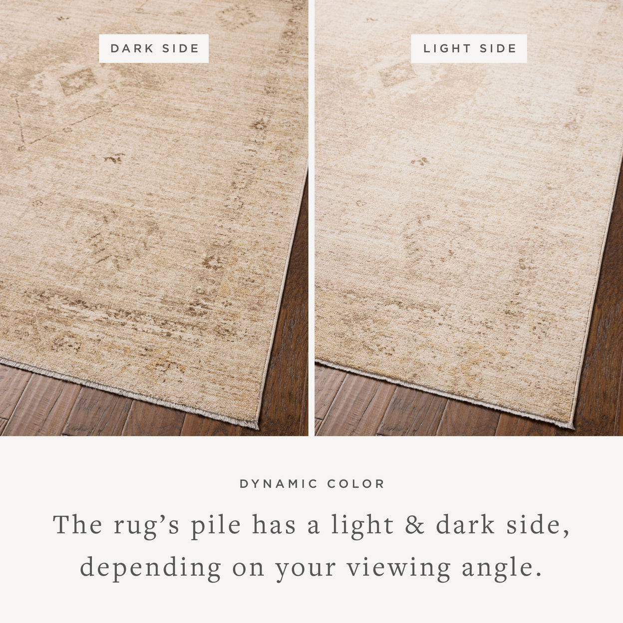 Chris Loves Julia x Loloi Palma Natural / Smoke Rug RUGS - synthetic Loloi