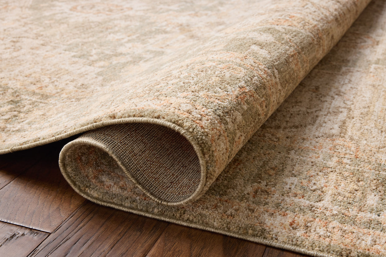 Chris Loves Julia x Loloi Palma Olive / Spice Rug RUGS - synthetic Loloi