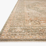 Chris Loves Julia x Loloi Palma Olive / Spice Rug RUGS - synthetic Loloi