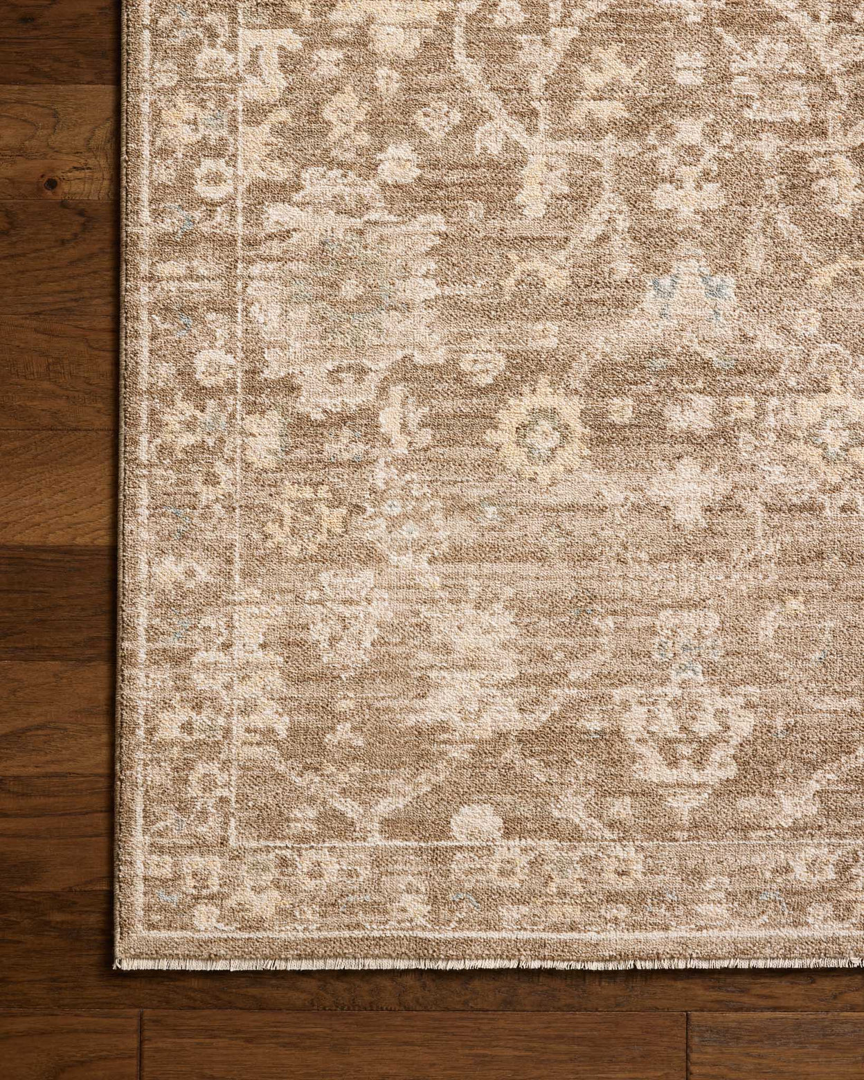Chris Loves Julia x Loloi Palma Brown / Earth Rug RUGS - synthetic Loloi