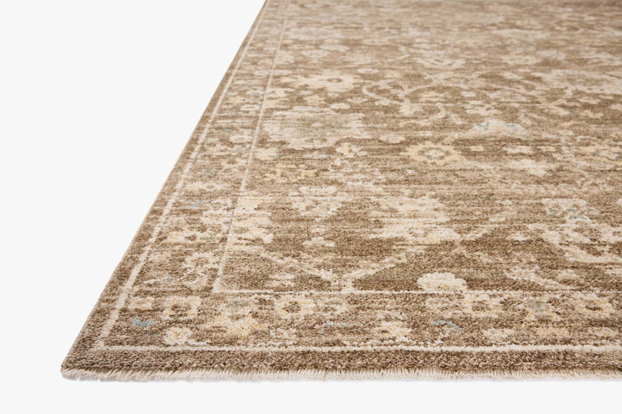 Chris Loves Julia x Loloi Palma Brown / Earth Rug RUGS - synthetic Loloi