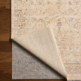 Chris Loves Julia x Loloi Palma Wheat / Bark Rug RUGS - synthetic Loloi