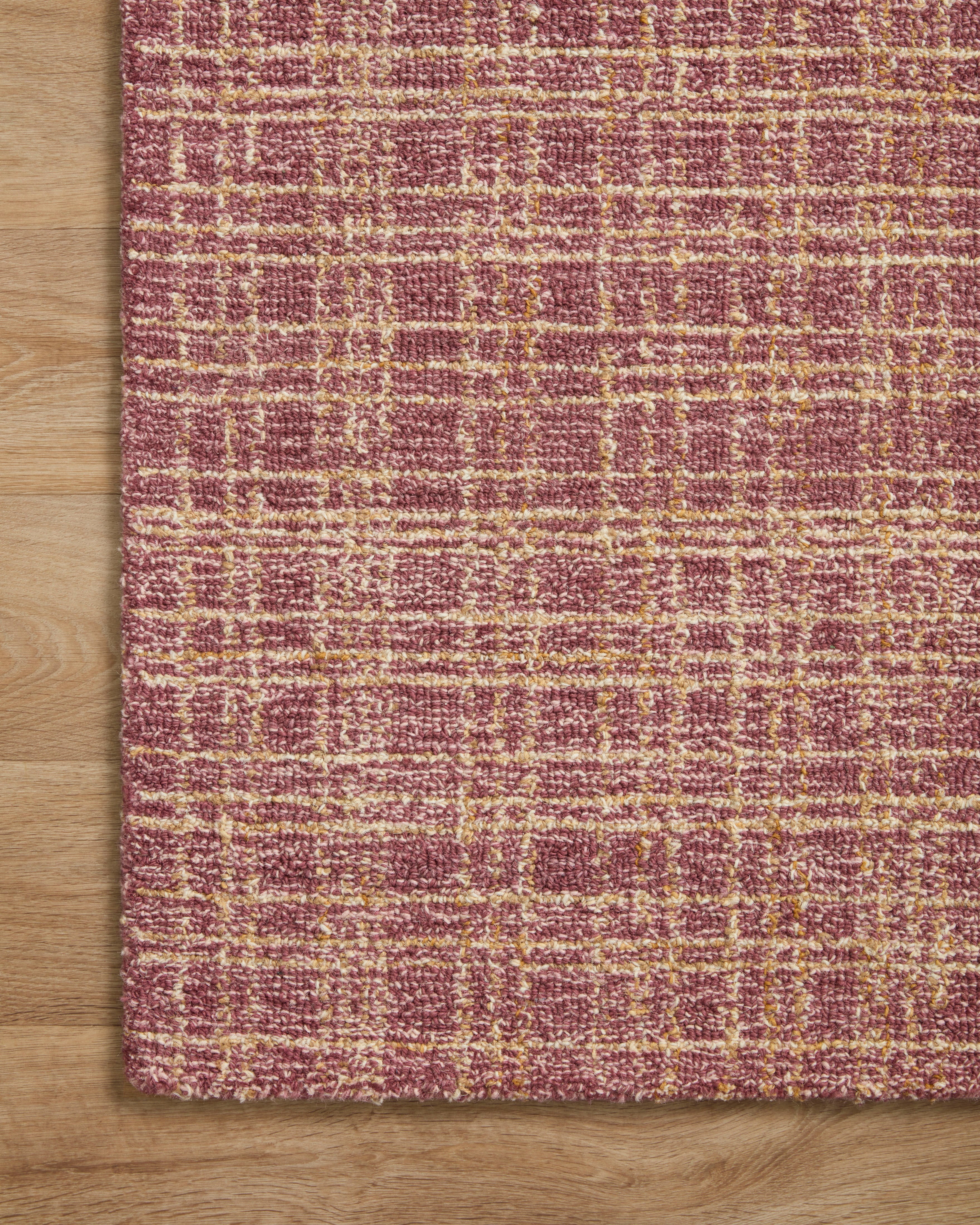 Chris Loves Julia x Loloi Polly Berry / Natural Rug 0-RUGS - jute Loloi