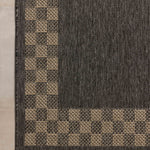 OVERSTOCK RUG - Chris Loves Julia x Loloi Providence Charcoal / Natural Rug - 5' x 7'7" IN STORE - Sale Rugs Loloi