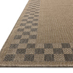OVERSTOCK RUG - Chris Loves Julia x Loloi Providence Natural / Charcoal Rug - 5' x 7'7" IN STORE - Sale Rugs Loloi