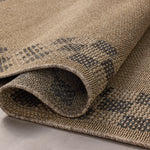 OVERSTOCK RUG - Chris Loves Julia x Loloi Providence Natural / Charcoal Rug - 5' x 7'7" IN STORE - Sale Rugs Loloi