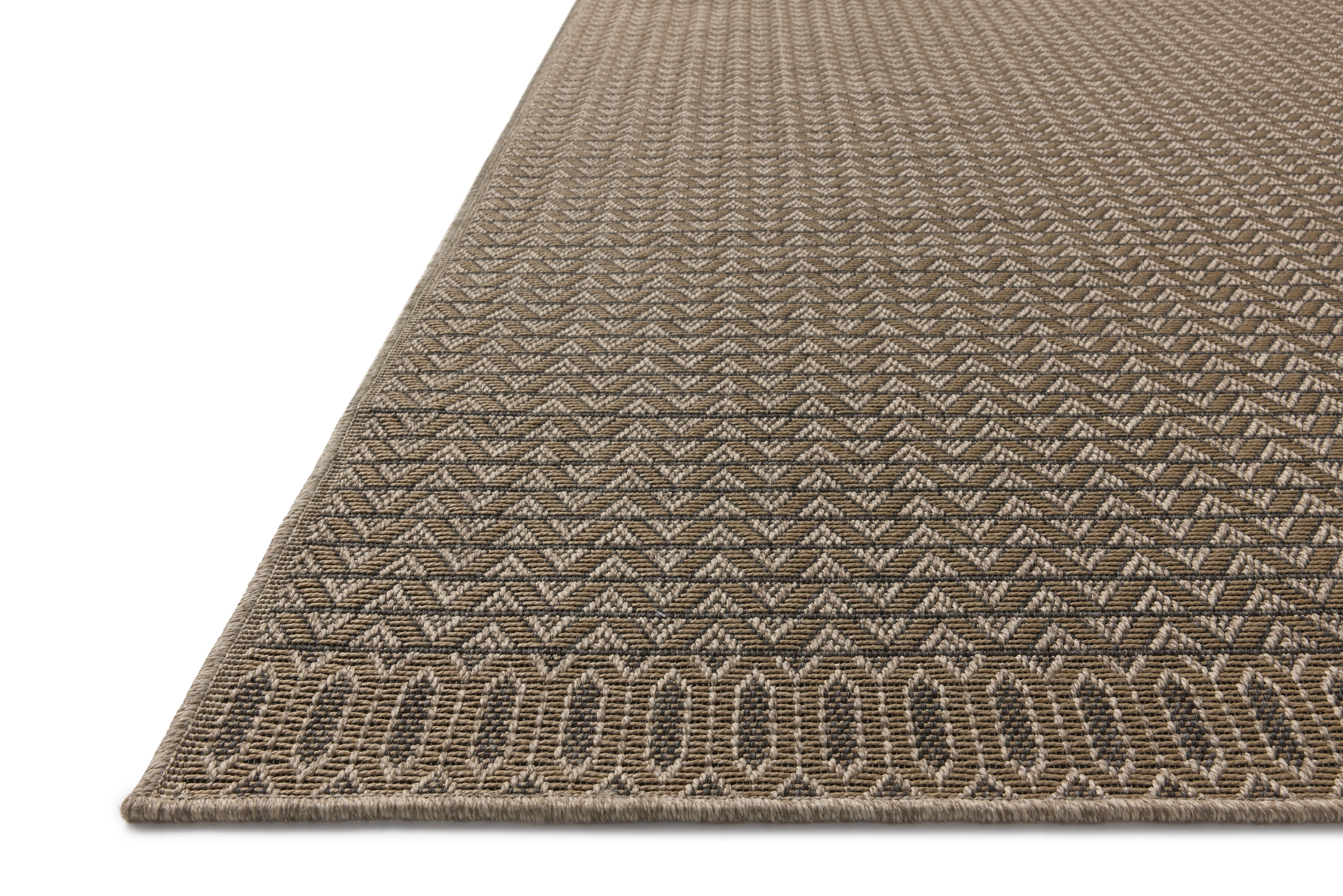 Chris Loves Julia x Loloi Providence Natural / Graphite Rug RUGS - outdoor Loloi