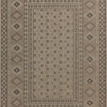 Chris Loves Julia x Loloi Providence Dove / Charcoal Rug RUGS - outdoor Loloi