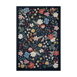 Rifle Paper Co. x Loloi Perennial Strawberry Fields Black Rug 5-Rugs - indoor/outdoor Loloi