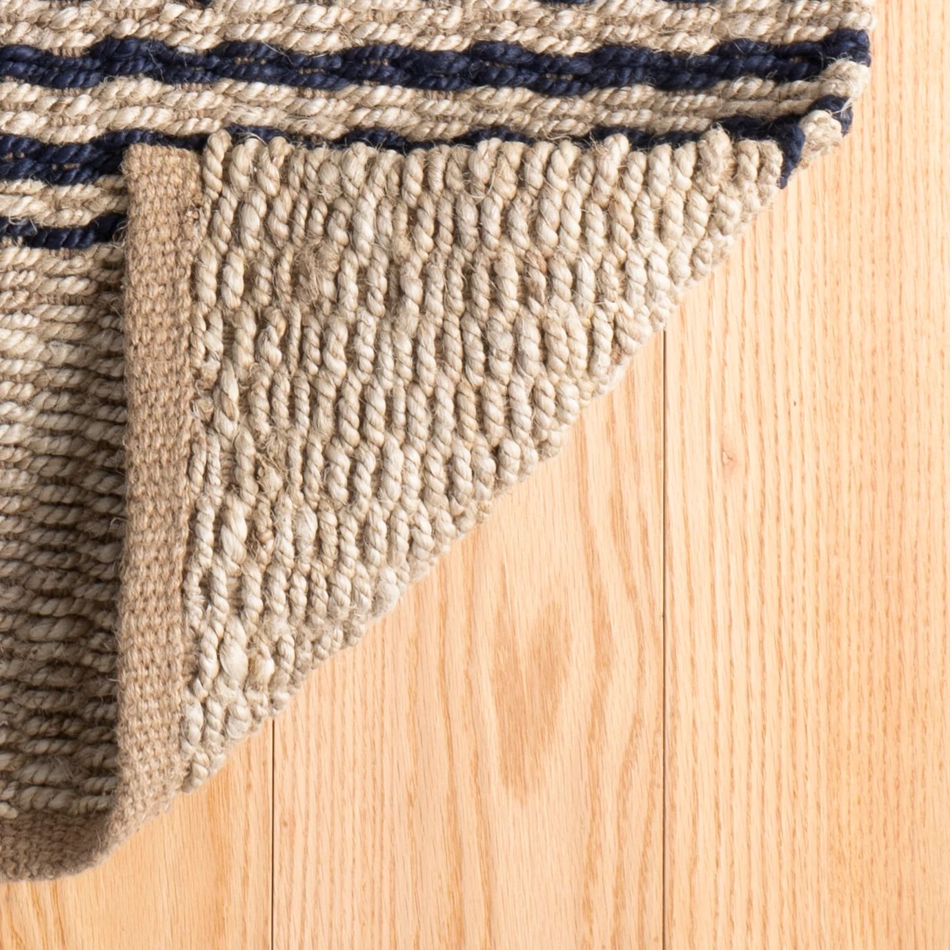 Jute Ticking Handwoven Rug RUGS - jute Dash & Albert