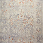 Chris Loves Julia x Loloi Rosemarie Oatmeal / Lavender Rug RUGS - patterned Loloi