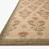 Chris Loves Julia x Loloi Rue Sage / Blush Rug RUGS - jute Loloi