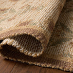 Chris Loves Julia x Loloi Rue Wheat / Sage Rug RUGS - jute Loloi