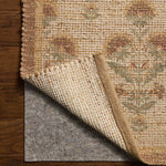 Chris Loves Julia x Loloi Rue Wheat / Sage Rug RUGS - jute Loloi