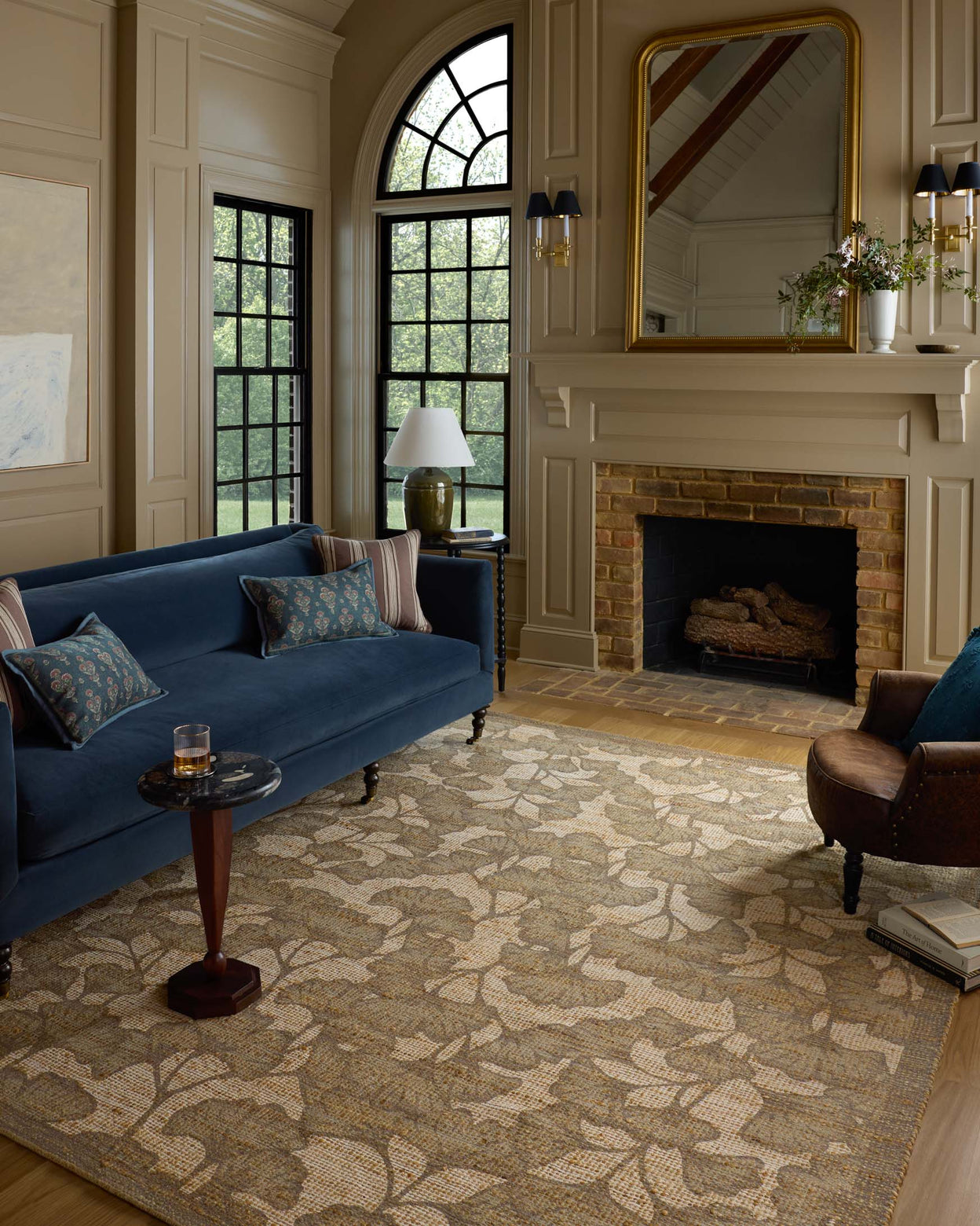 Chris Loves Julia x Loloi Rue Olive / Sage Rug RUGS - jute Loloi