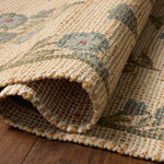Chris Loves Julia x Loloi Rue Moss / Blue Rug RUGS - jute Loloi