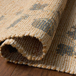 Chris Loves Julia x Loloi Rue Natural / Denim Rug RUGS - jute Loloi