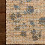 Chris Loves Julia x Loloi Rue Natural / Denim Rug RUGS - jute Loloi