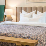 Layla Block Print Coverlet Blanket Rug & Weave