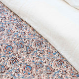 Layla Block Print Coverlet Blanket Rug & Weave