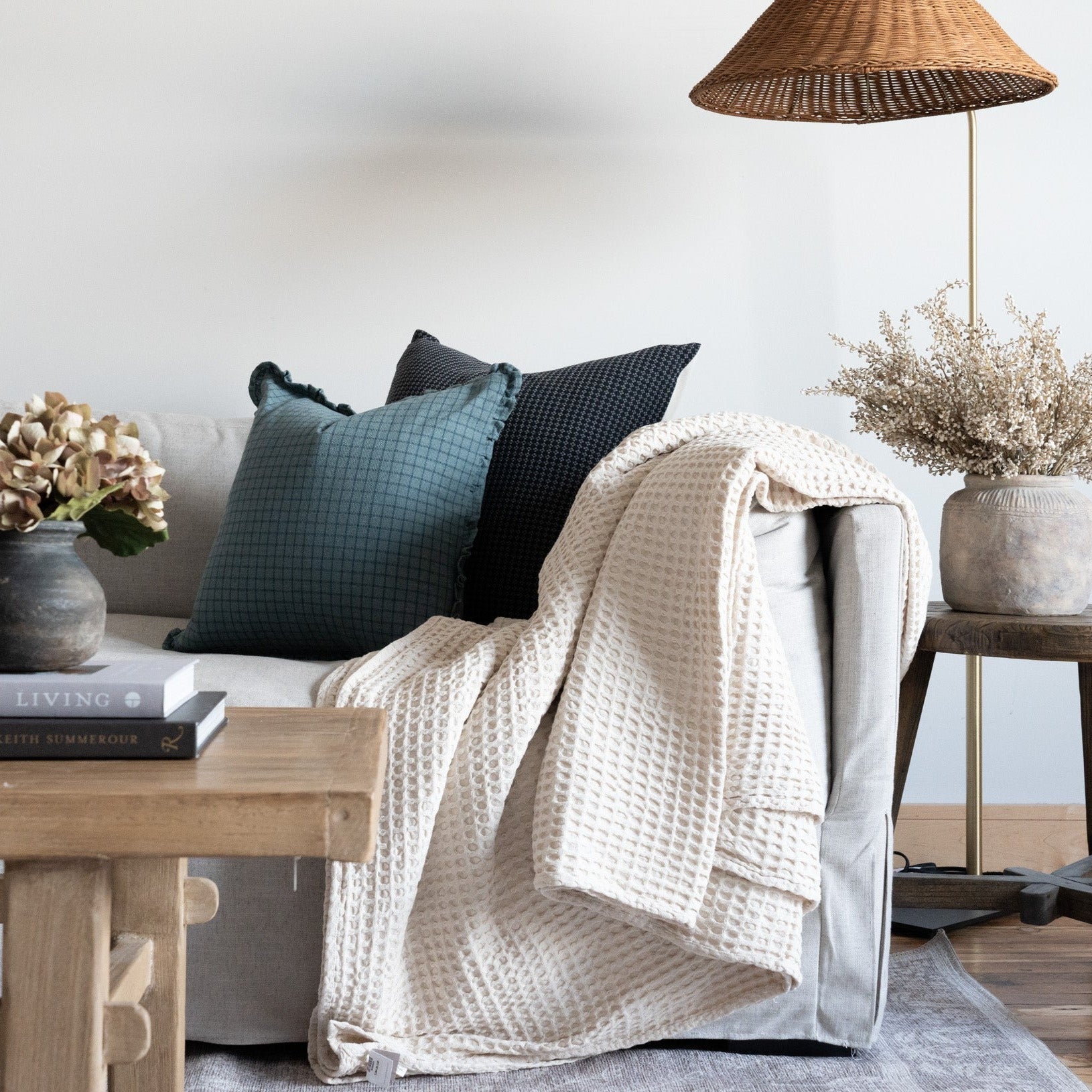 IN-STORE Chris Loves Julia x Loloi Skyler Pillow Cover 3 - PILLOWS - essentials - cool Loloi