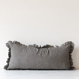 Aspen Ruffle Long Lumbar Pillow Cover 1 - PILLOWS - essentials Rug and Weave