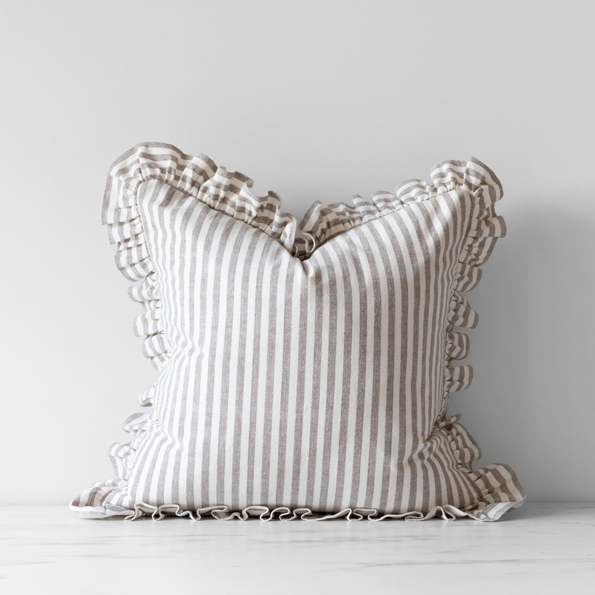 Juliette Ruffle Pillow Cover 1 - PILLOWS - Thai - neutral Rug and Weave