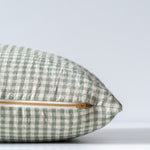 Genevieve Gingham Pillow Cover 3 - PILLOWS - linen - cool Rug & Weave Pillows