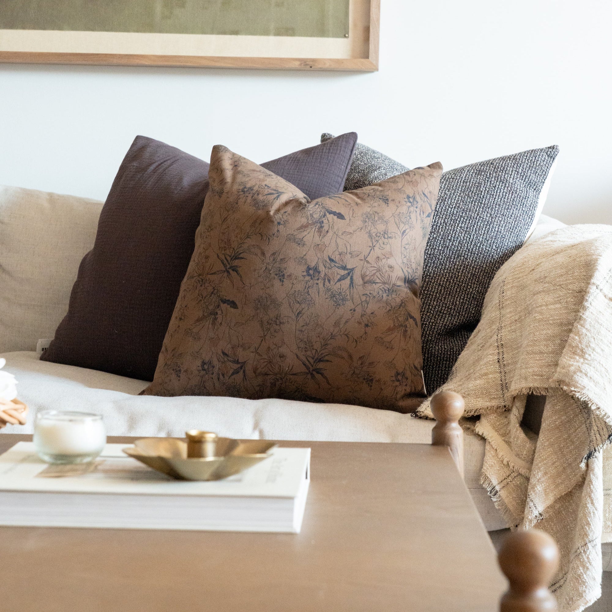 Hikari Pillow Cover 2 - PILLOWS - essentials - warm Rug & Weave Pillows