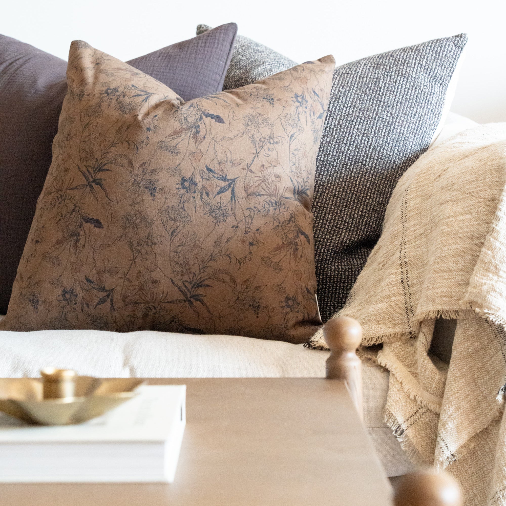 Hikari Pillow Cover 2 - PILLOWS - essentials - warm Rug & Weave Pillows