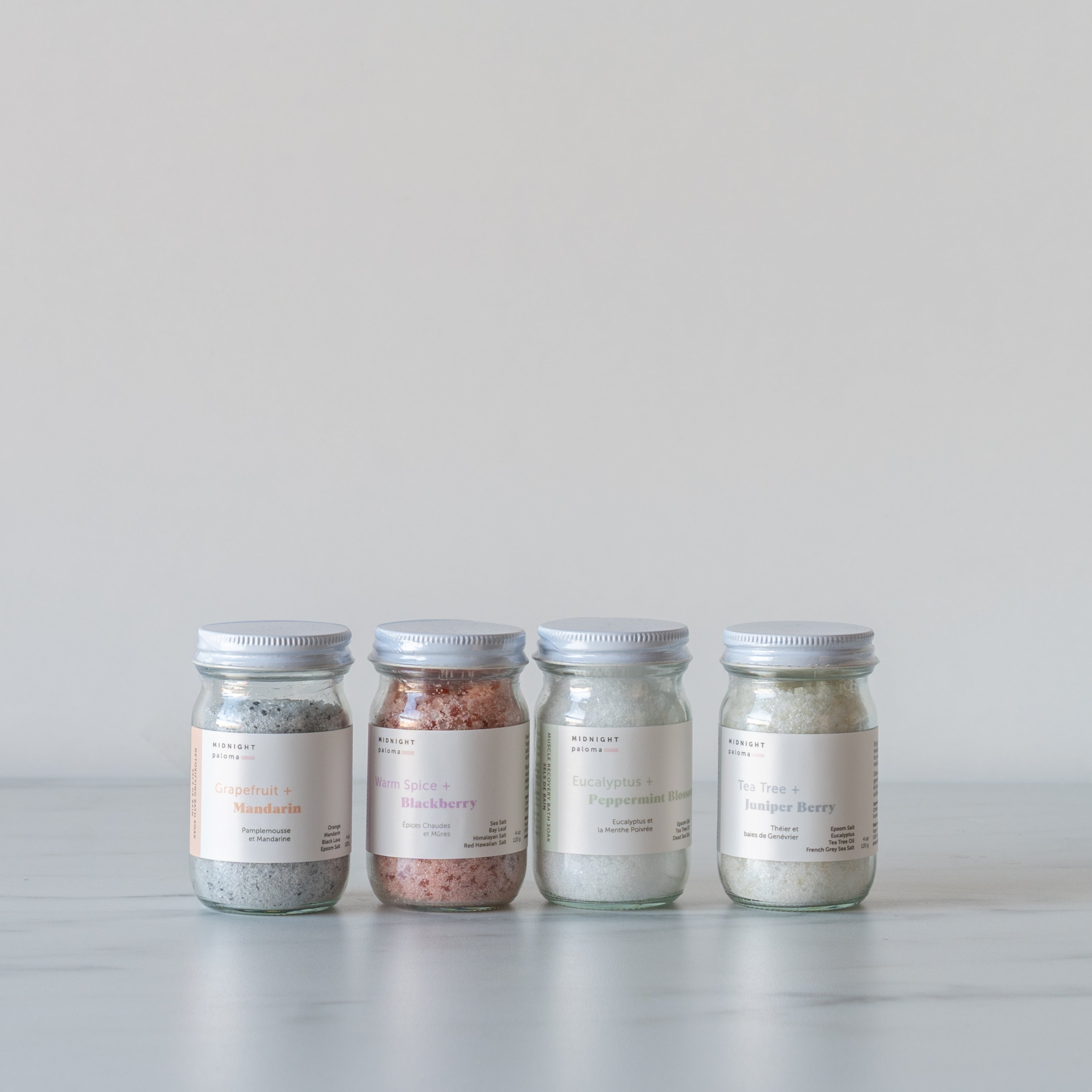 Warm Spice & Blackberry Bath Soak by Midnight Paloma bath salts Midnight Paloma