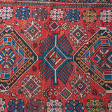 4'3" x 5'8" Antique Caucasian Rug RUGS - vintage Rug & Weave Rugs