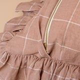 Callie Ruffle Pillow Cover 2 - PILLOWS - Linen - warm Rug & Weave Pillows