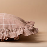 Callie Ruffle Pillow Cover 2 - PILLOWS - Linen - warm Rug & Weave Pillows